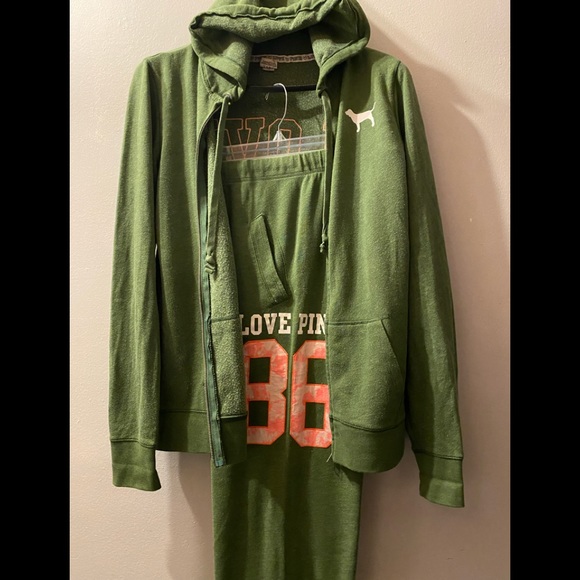 Pink Victoria’s Secret Sweatsuit - Picture 11 of 12